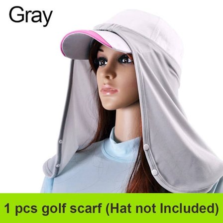 Golf Ice Scarf Sunshade Huivi GREY