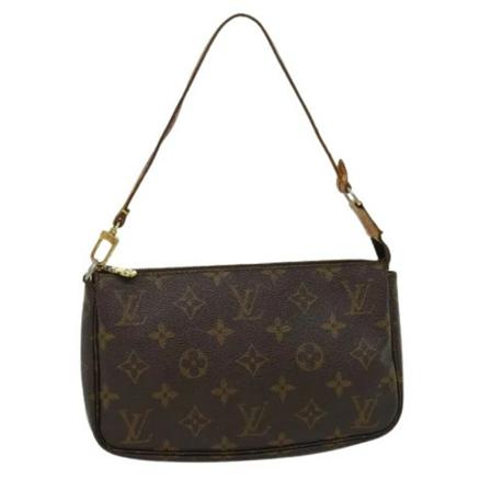 Louis Vuitton Vintage, Pre-owned Pochette Accessoires Monogram Bag Bruin, Dames, Maat:ONE Size