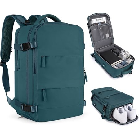 Reise Ryggsekk For Kvinner Menn Godkjent Av Flyselskap Carry On Ryggsekk