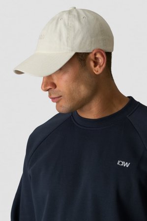 ICANIWILL - Washed Retro Cap Cream - Damer - Træningstøj fra ICIW