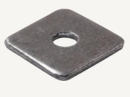 REYHER 004360000175000 Firkantskive S4B, DIN 436-HV100 M1617,5 x 50 x 5 mm, 50-pakning, Innfesting