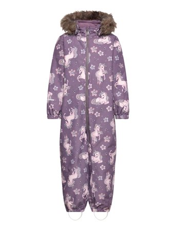 Nmfsnow10 Suit Dancing Unicorn Fo Outerwear Coveralls Snow/ski Coveralls & Sets Lilla Name It*Betinget Tilbud