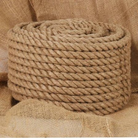 vidaXL Rep 100% Jute 20 mm 50 m