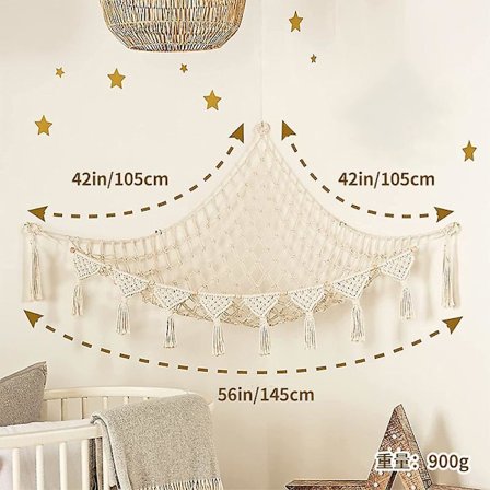 Boho Säilytysverkko Pehmoleluille (Erittäin Suuri) ja Pehmoleluverkko tai Riippumatto Pienille Pehmoleluille tai Pehmoyksille