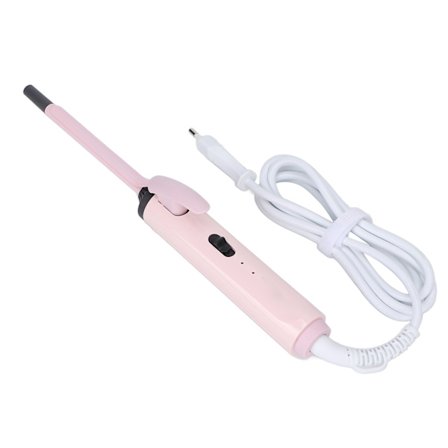 Hårkrøller Fin Rod 9mm Konstant Temperatur Konditionering 360° Rotation Krøllejern 100‐240VEU Stik