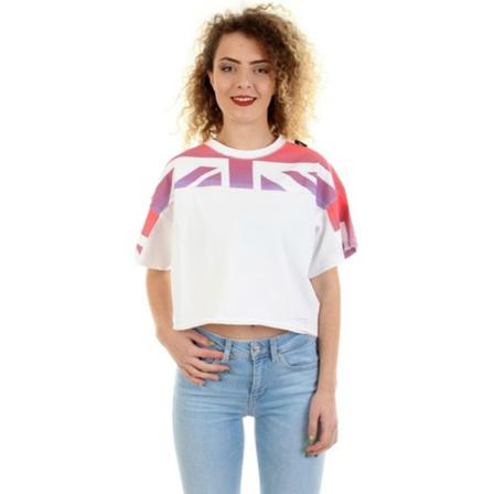 John Richmond T-Shirt Uwp22070Ts Hvid, Dame Toppe
