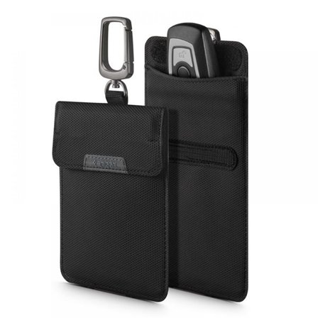 Tyverisikring Spigen Pouch Keyless RFID Signal Blocker - sort