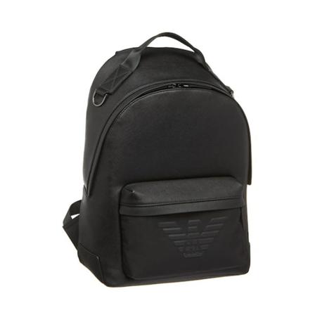 Emporio Armani Rugzaks , Zwart , Heren , Maat: ONE Size Rugzakken