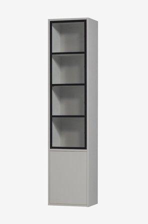 vtwonen - Vitrineskab Basic - 2 låger - Hvid - Skabe - Fra Homeroom