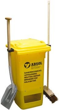 Yxhult Absol Saneringstunna 120 liter, med hjul, Förvaring