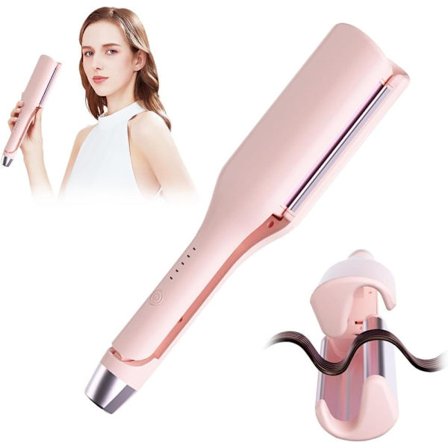 Elektrisk Keramisk Krøllejern 32 mm – 5 Temperaturindstillinger, Hurtig Opvarmning Bølgetang