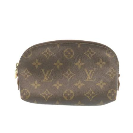 Louis Vuitton Vintage, Pre-owned Canvas pouches Bruin, unisex, Maat:ONE Size,leer