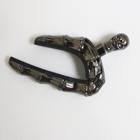 Coolt dødningehoved spøgelse finger guitar capo akustisk guitar tonehøjde skifter ukulele CAPO instrumenttilbehør C