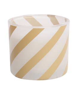 Doftljus Rand Gul - 7x6,3 cm - Linea