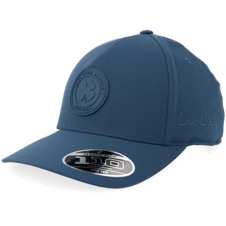 Black Clover - Blå adjustable Keps - Asher Hat Steel Blue A-Frame Adjustable @ Hatstore