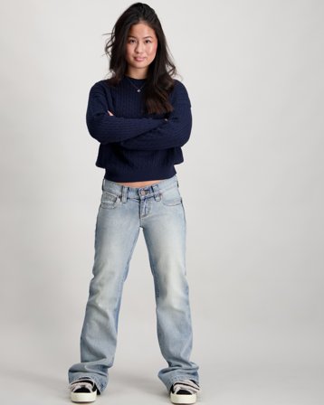 Abrand FLARE AIMEE Bleu Jeans Fille - Kids Brand Store