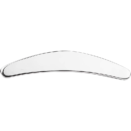 Lääketieteellinen teräksinen Gua Sha Guasha -hieronta pehmytkudoshoitoon selälle, jaloille, käsivarsiin, kaulalle, olkapäille (A)