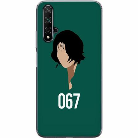 Huawei Nova 5t Genomskinligt Skal Squid Game