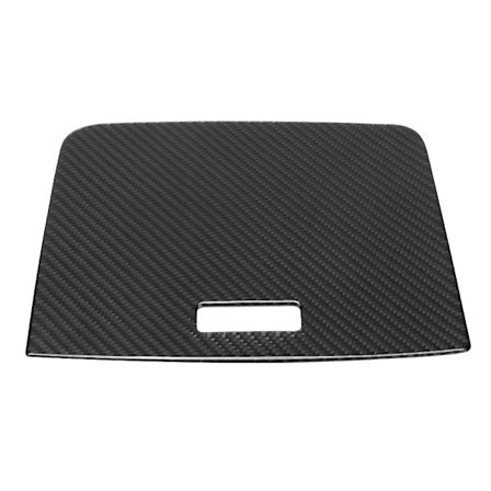 Kulfiber Central Control Opbevaringsboks Panel Trim Cover Venstre Hånd Kørsel Passer til VW Touareg 2011-2018