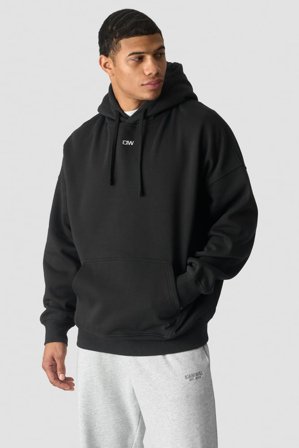 Everyday Relaxed Hoodie Black