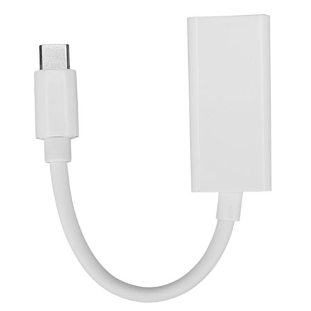 USB TypeC till HDMI-adapterkabel USB 3.1-kabelkonverter för bärbara datorer Mobiltelefon (vit)