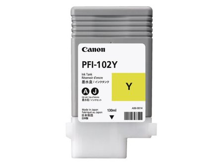 CANON Bläckpatron PFI-102Y gul - Lyreco - Toner och bläck - Bläckpatroner - Bläckpatroner Canon