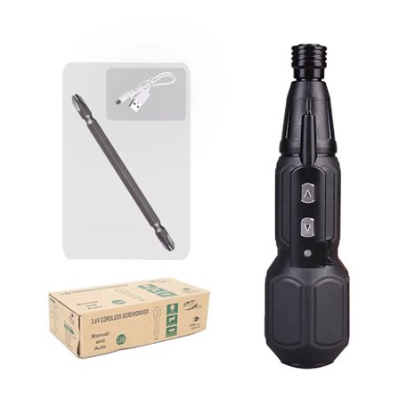 3,6V elektrisk skruvmejselsats Set BB