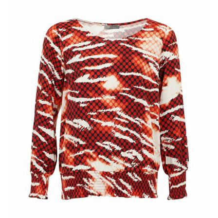 Elton Sherry Bluse Rød, Dame