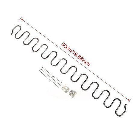 Vaihtojouset sohvaan, huonekalujousi klipseillä, 45cm 50cm 60cm 65cm 70cm pitkä Ressort Hardware-DYDZ