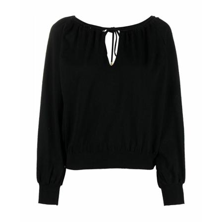 Alberta Ferretti T-shirt Sort, Dame Bluser