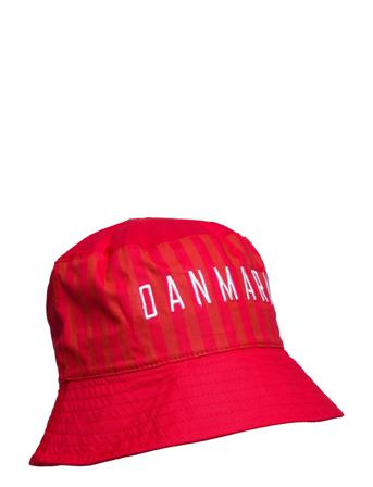 Hmldbu Fan Tonal Bucket Hat Accessories Headwear Bucket Hats Rød Hummel