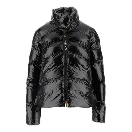 Pinko, Down Jackets Zwart, Dames, Maat:M