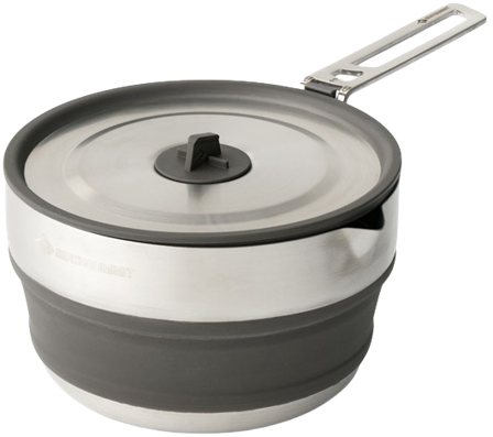 Sea to Summit Detour Stainless Steel Collapsible Pouring Pot 1.8L - Kokekar og Kaffekanner