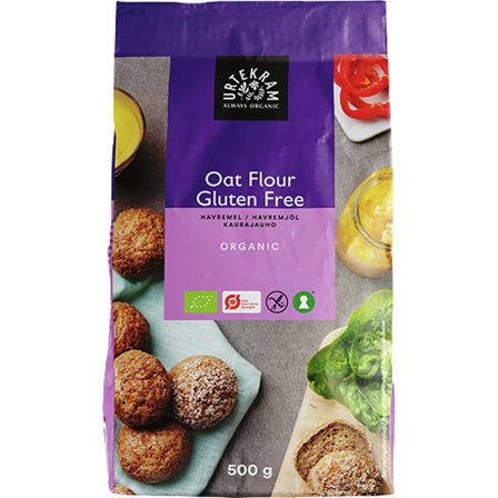 Urtekram Havremel glutenfri Ø 500 g, Helse & Madvarer, Mel, Øvrigt