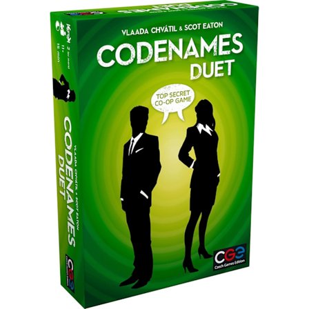 Codenames: Duet - To-spillerspillet for to spillere fra CGE Czech Games Edition