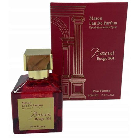 Maison Eau De Parfum Barcrat Rouge 504 60ml