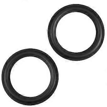 2 st 8" Högtalare Subwoofer Skum Kant Reparationssats Skum Högtalare Kant Ersättningsringar för Reparation eller DIY