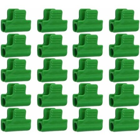 Drivhusfester, 20-pak drivhusfilmfesteklips, laminert plast, klips for ly, bannere, rammer og rad