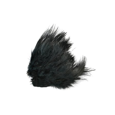 Frödin SNS Pheasant Rump Feathers - Charcoal Black
