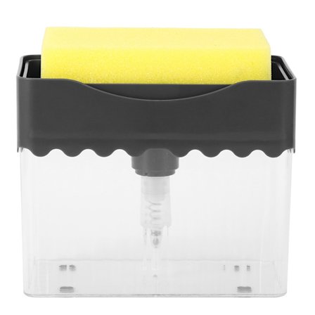 Keittiön automaattinen pesuaineannostelija-astia astioiden pesusienellä