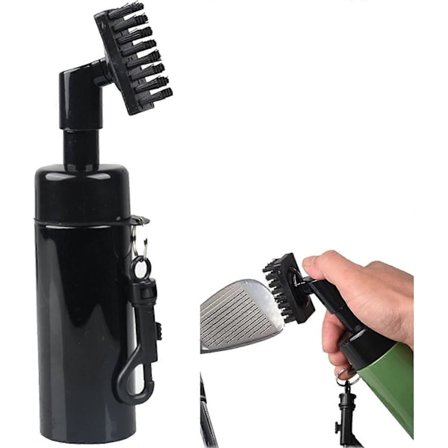 Golfkølle Rengjøringsmiddel, Golfkølle Rillerenser, Profesjonell Golfkølle Rengjøringsbørste, Rengjøringsmiddel med Vanndispenser, Golftilbehør for 