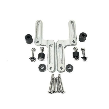 For Yamaha X-max 300 Motorsykkel Vindskjerm Justerere Cnc Aluminium Vindskjermbrakett For Xmax 300 Xmax300 2015-2019 2018 Sølv