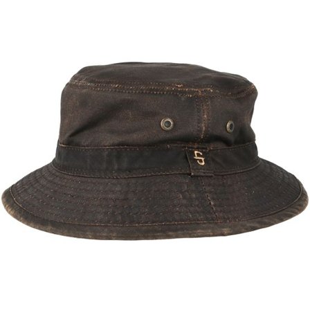 Stetson - Brun bucket Hatt - Drasco Co/Pes Brown Bucket @ Hatstore