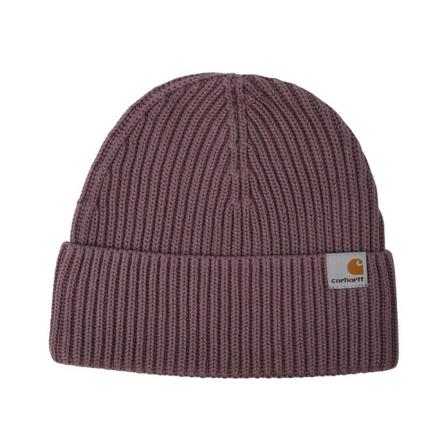 Carhartt Wip, Burbank Beanie Hat Paars, unisex, Maat:ONE Size,Katoen