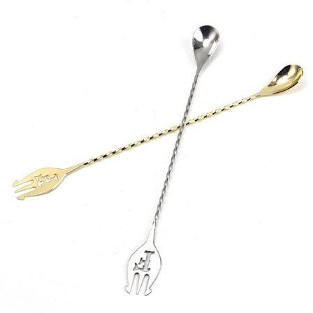 2 stk Barskje Cocktail Blandeskje Drikkerørere