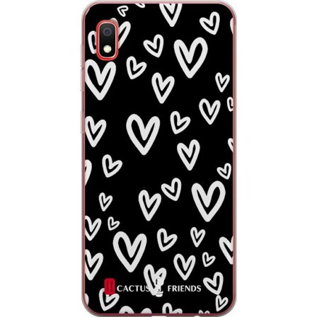 Yhteensopiva Puhelinkuori Samsung Samsung Galaxy A10 Cactus and Friends - Handdrawn Love Chaos