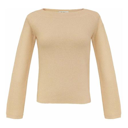 Max Mara Round-neck Strik inbo, Dame Striktrøjer, Størrelse: S