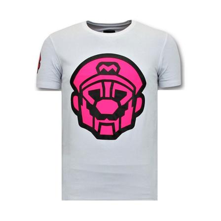 Local Fanatic - T-shirts - Vit - Herr - Storlek: 2xl, Herr, Storlek: 2XL