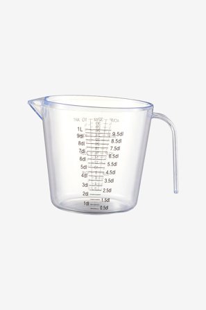 Dorre - Mittauskannu Mila - Läpinäkyvä - Ruoanvalmistus - - Homeroom