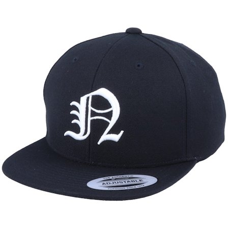 Kinder Kiddo Cap - Schwarz snapback Cap - Kinder N Letter 3D Black Snapback @ Hatstore